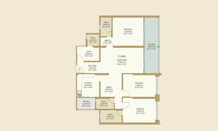 Bramha The Collection Floor Plan